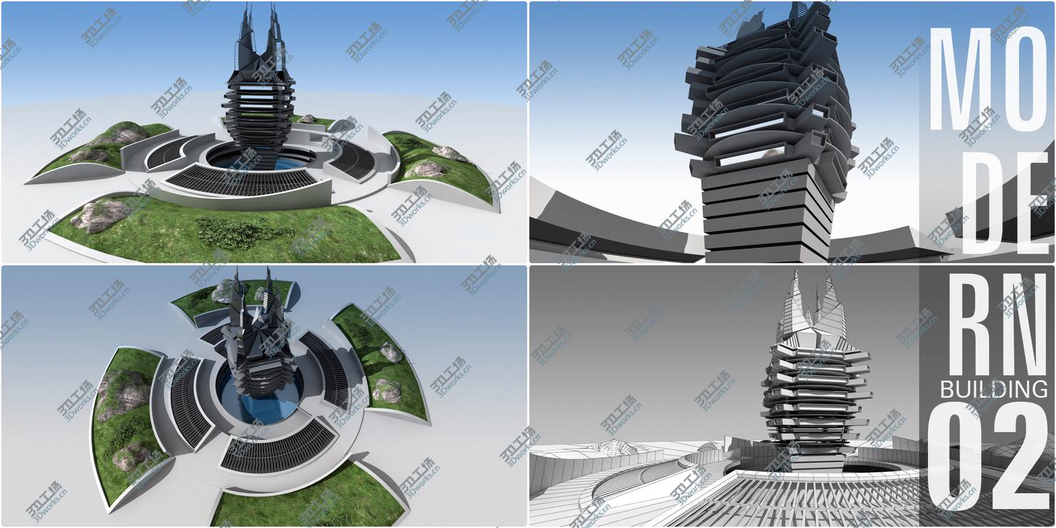 images/goods_img/202105071/3D model Modern Buildings Collection/3.jpg